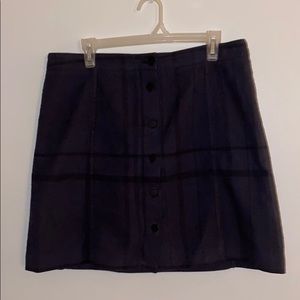 Navy and black skirt